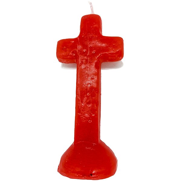 Vela De Magia Cruz Vermelho