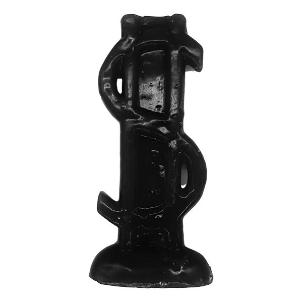 Vela De Magia Cifrão $ Dinheiro Preto