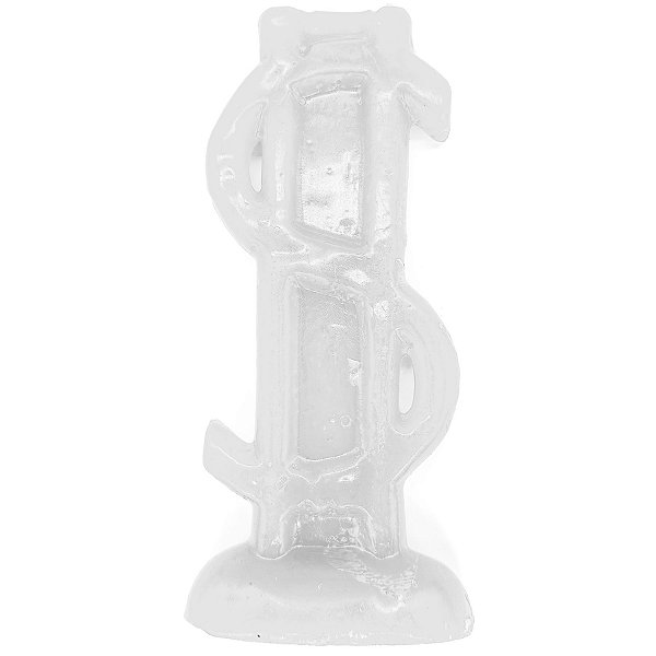 Vela De Magia Cifrão $ Dinheiro Branco