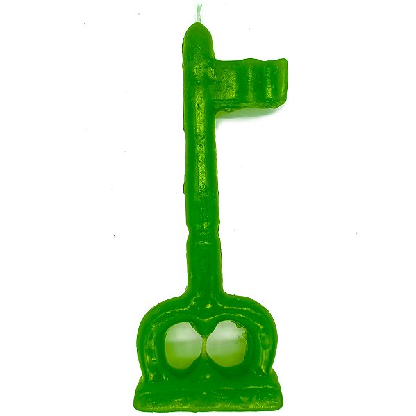 Vela De Magia Chave Verde