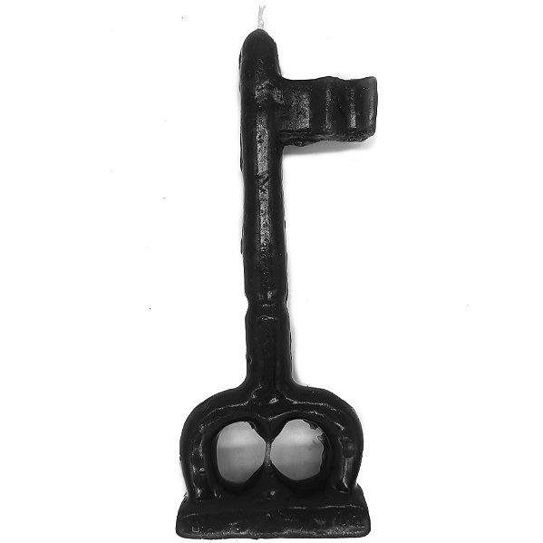 Vela De Magia Chave Preto