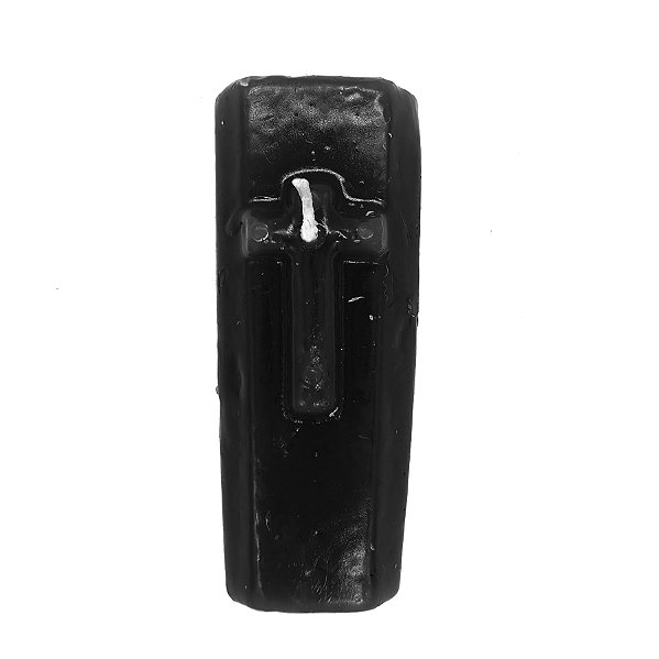 Vela De Magia Caixão Preto