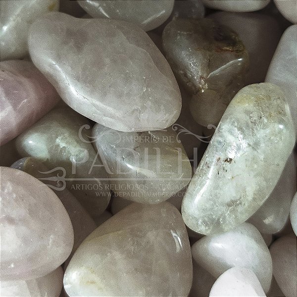 Pedra Quartzo Rosa Unidade