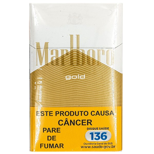 Maço Cigarro Marlboro Gold 20Un Suave