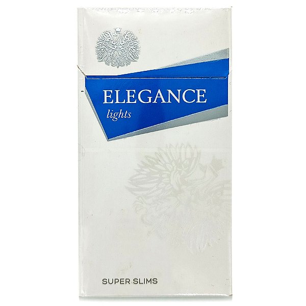 Cigarro Extra Fino Elegance Cigarettes Slim 20Un Lights