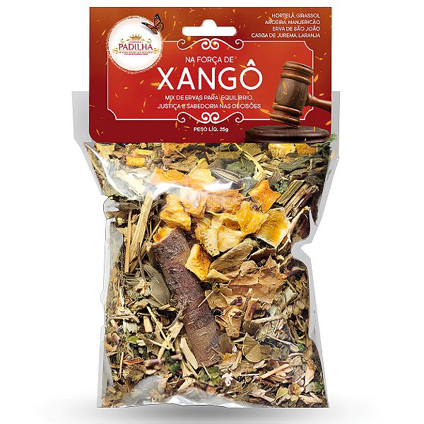Banho Erva Seca Premium 25G Xangô
