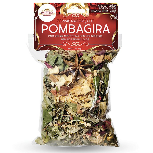Banho Erva Seca Premium 25G Pombagira