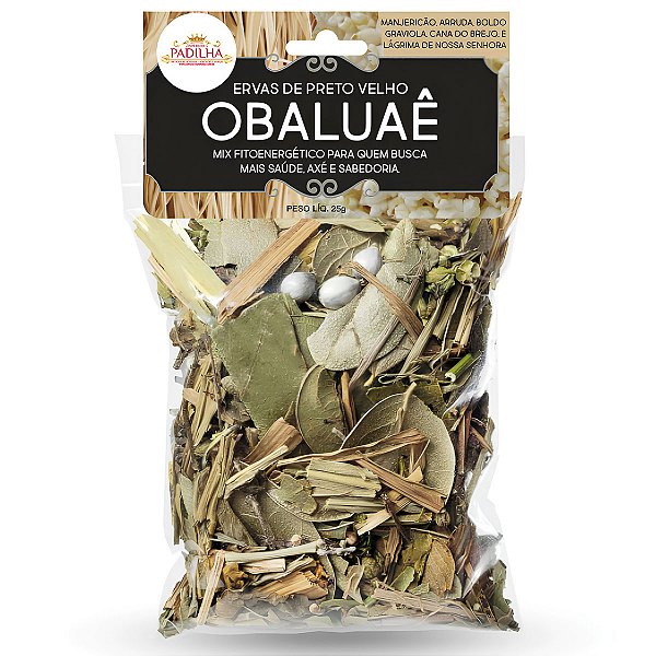 Banho Erva Seca Premium 25G Obaluaê