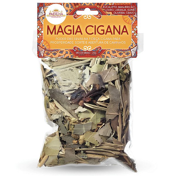 Banho Erva Seca Premium 25G Magia Cigana