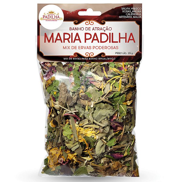 Banho Erva Seca Premium 25G Maria Padilha