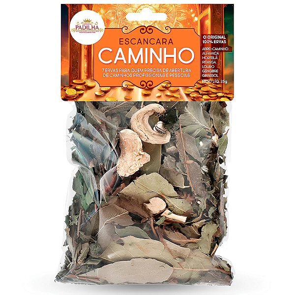 Banho Erva Seca Premium 25G Escancara Caminho