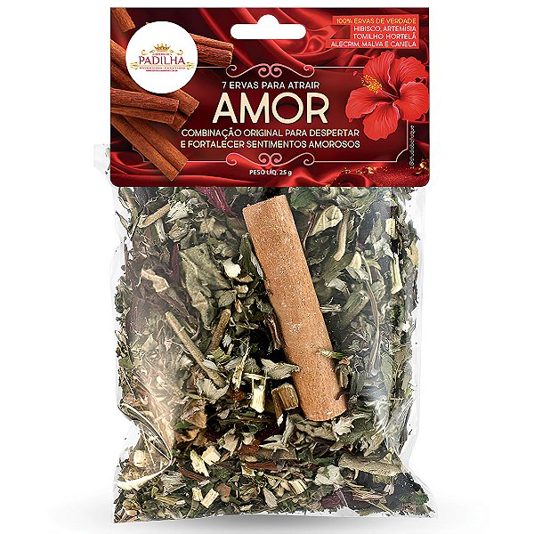 Banho Erva Seca Premium 25G Amor