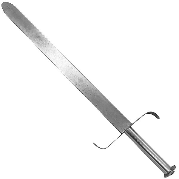 Espada Simples de Metal Lisa Paramento de Iansã ou Ogum