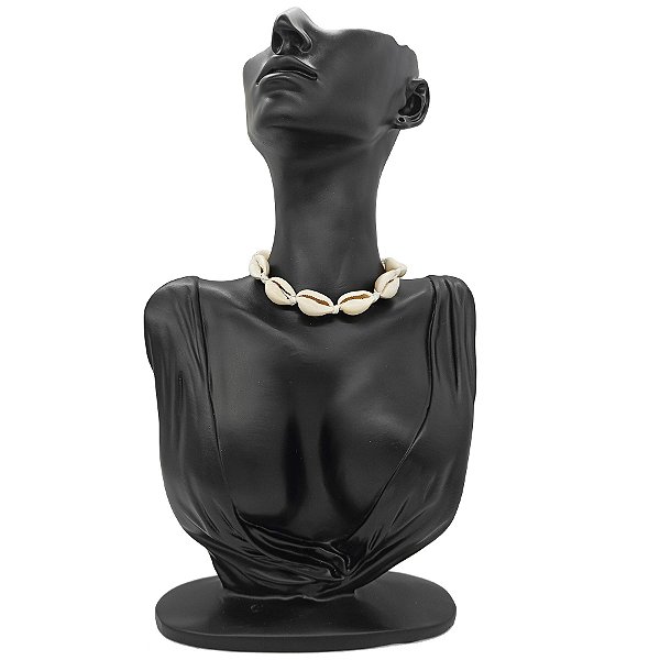 Gargantilha Macrame De Búzios Sereia Iemanjá Candomblé