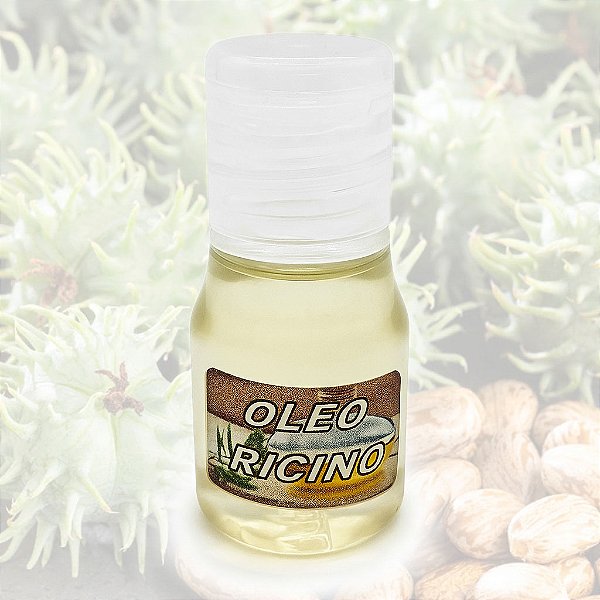 Óleo De Rícino Vegetal Extraído Das Sementes Da Mamona 10Ml