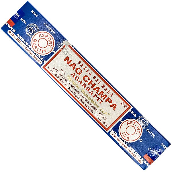 Incenso Indiano Satya Sai Baba Importado Nag Champa