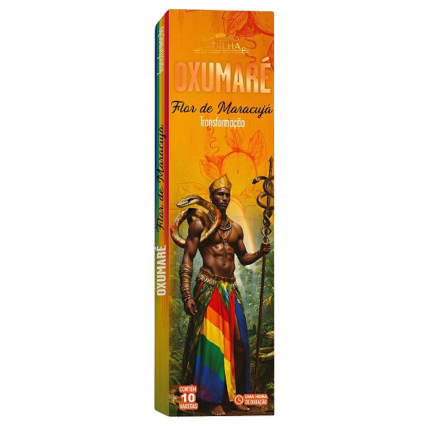 Incenso Premium 10 Varetas Oxumaré Flor de Maracujá