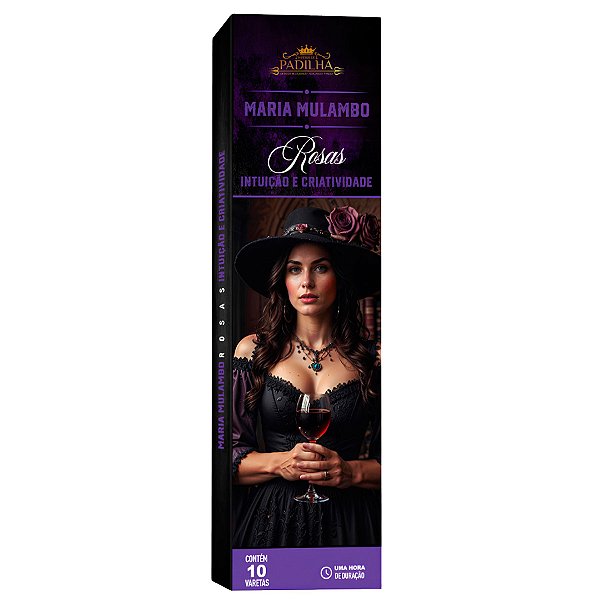 Incenso Premium 10 Varetas Mulambo Rosas