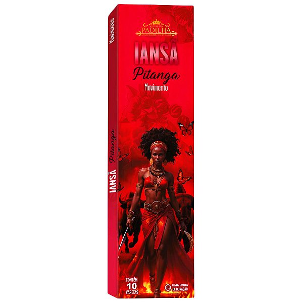 Incenso Premium 10 Varetas Iansã Pitanga