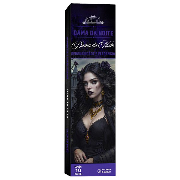 Incenso Premium 10 Varetas Dama Da Noite Flor