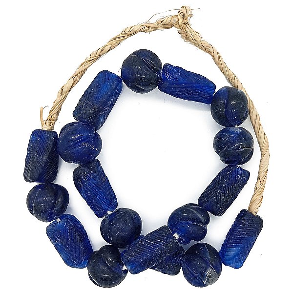 Guia Monjolo Em Firmas De Murano Candomblé Marinho M3