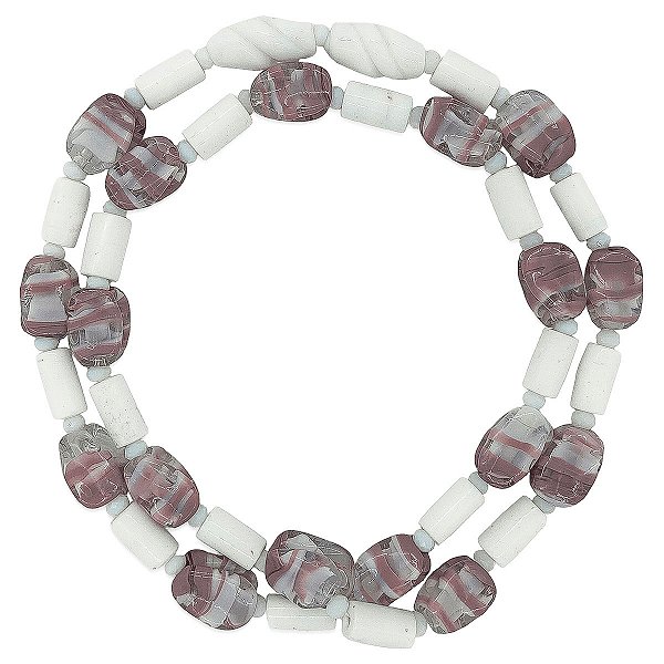 Guia Em Firmas De Murano Candomblé Branco M4