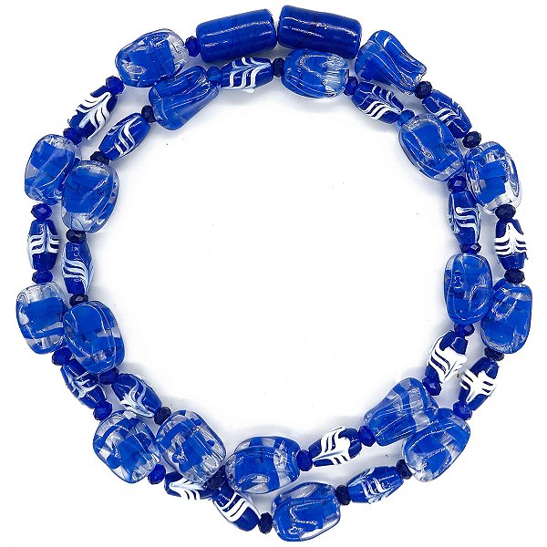 Guia Em Firmas De Murano Candomblé Marinho M1