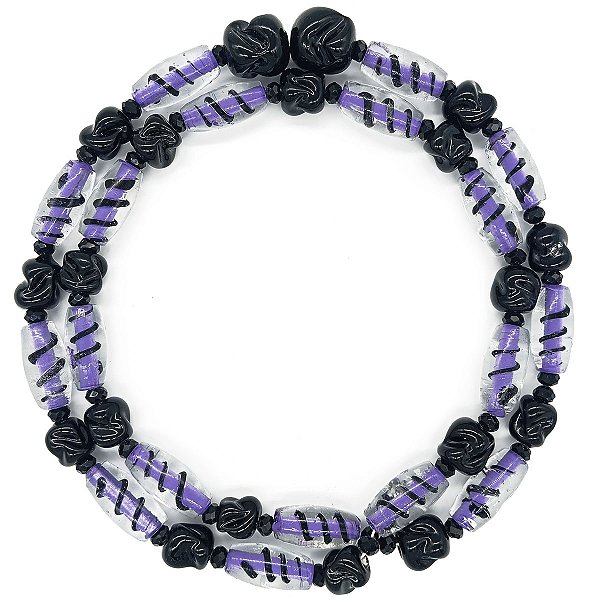 Guia Em Firmas De Murano Candomblé Preto M2