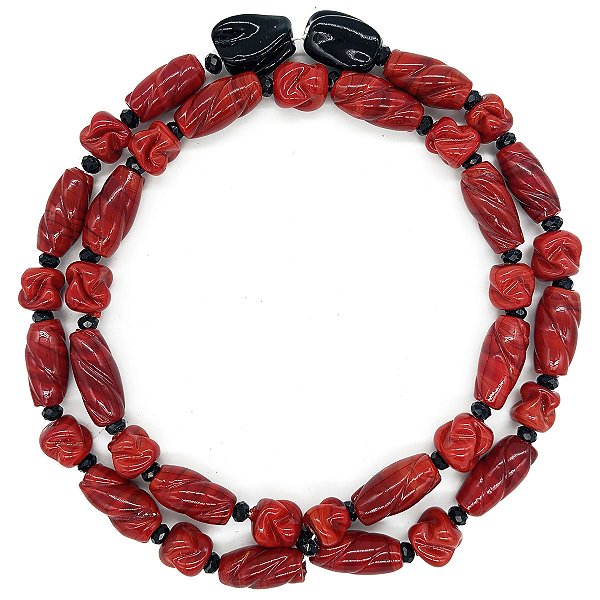 Guia Em Firmas De Murano Candomblé Preto M3