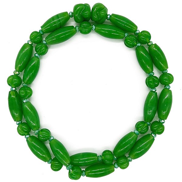 Guia Em Firmas De Murano Candomblé Verde M1