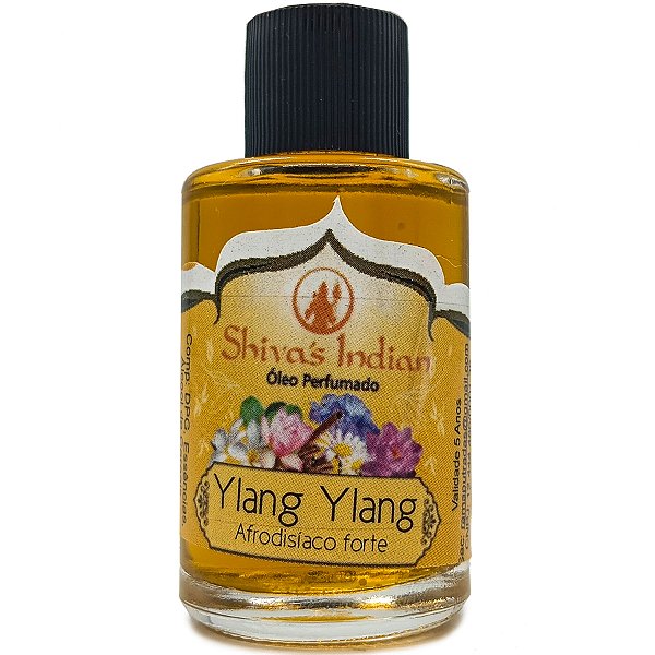 Essencia Premium Shiva'S Indian Óleo Perfumado 9Ml Ylang