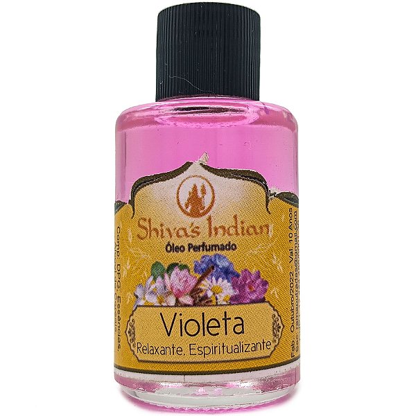 Essencia Premium Shiva'S Indian Óleo Perfumado 9Ml Violeta