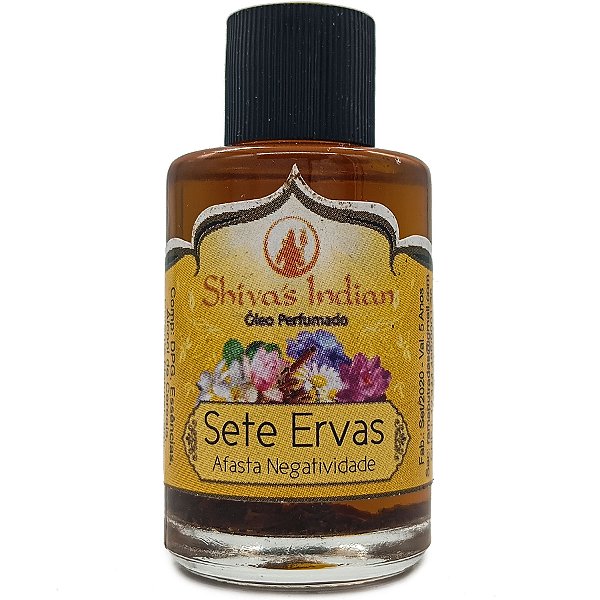 Essencia Premium Shiva'S Indian Óleo Perfumado 9Ml 7 Ervas