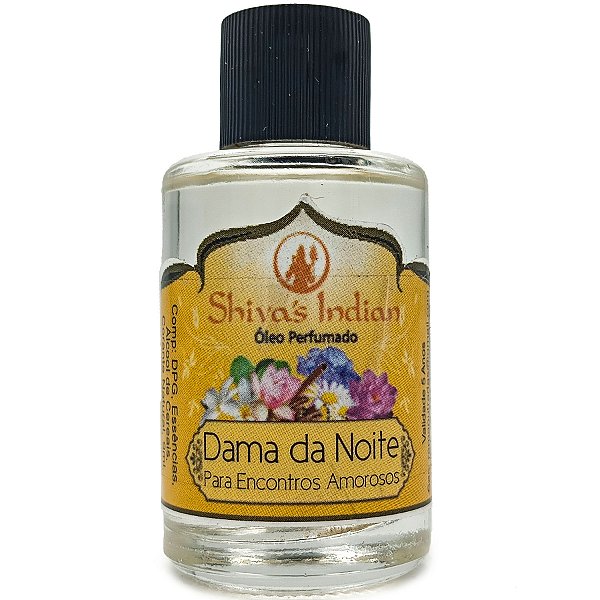 Essencia Premium Shiva'S Indian Óleo Perfumado 9Ml Dama da Noite