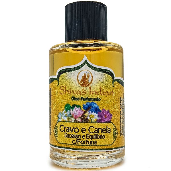 Essencia Premium Shiva'S Indian Óleo Perfumado 9Ml Cravo e Canela