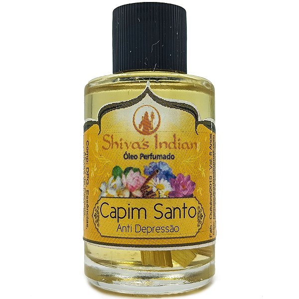 Essencia Premium Shiva'S Indian Óleo Perfumado 9Ml Capim Santo