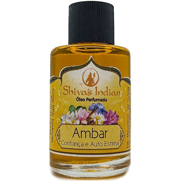 Essencia Premium Shiva'S Indian Óleo Perfumado 9Ml Ambar