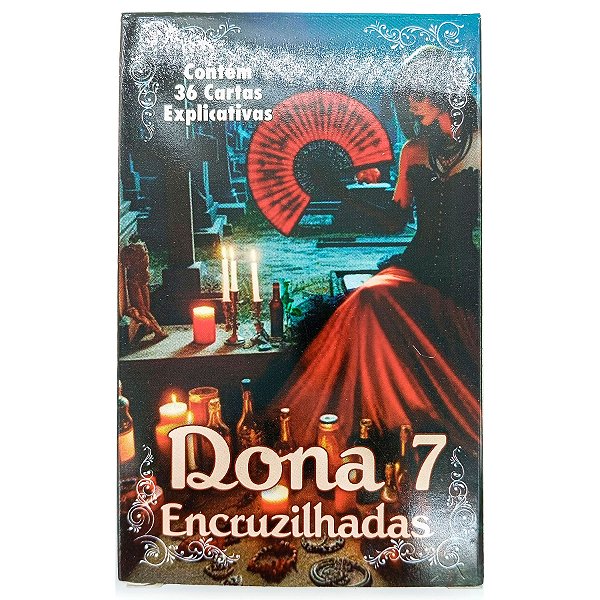Tarot Dona Sete 7 Encruzilhadas 36 Cartas Explicativas