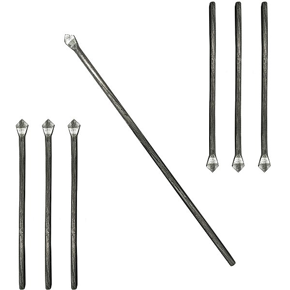 Jogo C/ Sete 7 Ponteiros Seta De Ferro P/ Assentamento