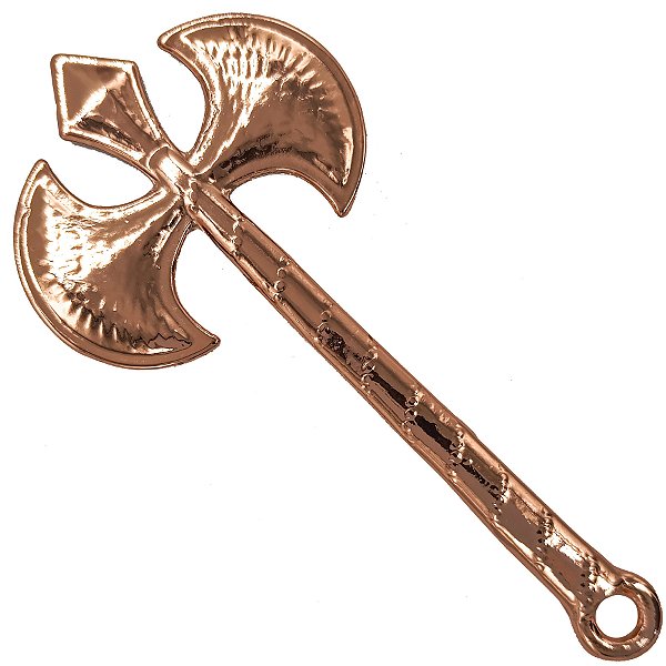 Pingente Grande Machado Ofá Xangô Cobre P/ Assentamento Igbá