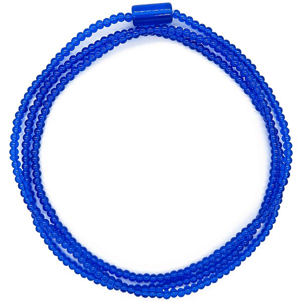 Guia Porcelana Marinho Transparente Jablonex 4mm C/ Firma