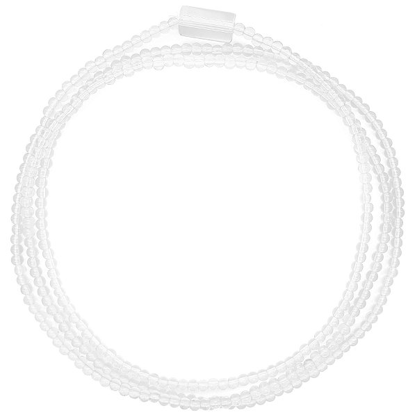 Guia Porcelana Incolor Transparente Jablonex 4mm C/ Firma