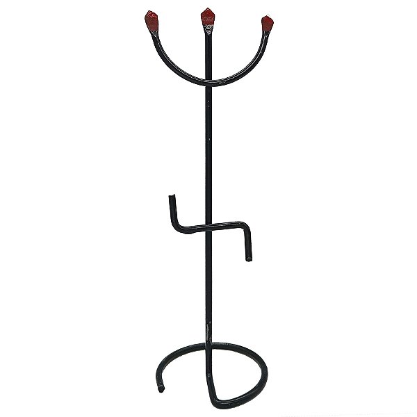 Tridente Garfo 20cm C/ Pé P/ Assentamento Pombogira Receptivo