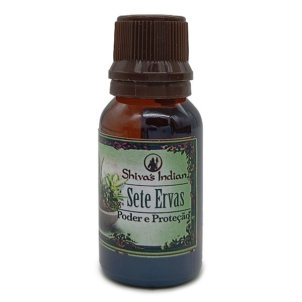 Essencia Premium Shiva'S Indian Óleo Perfumado 15ml Sete Ervas