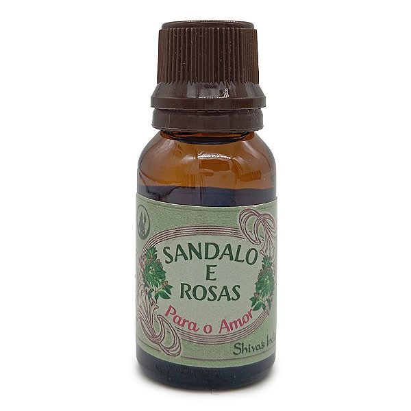 Essencia Premium Shiva'S Indian Óleo Perfumado 15ml Sândalo E Rosas