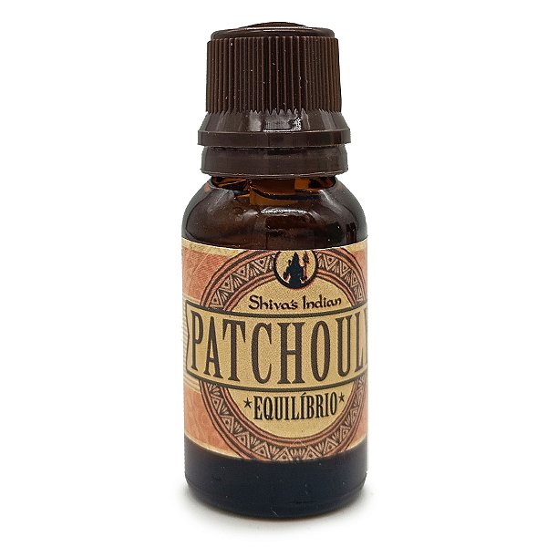 Essencia Premium Shiva'S Indian Óleo Perfumado 15ml Patchouli
