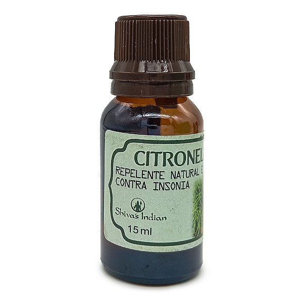 Essencia Premium Shiva'S Indian Óleo Perfumado 15ml Citronela