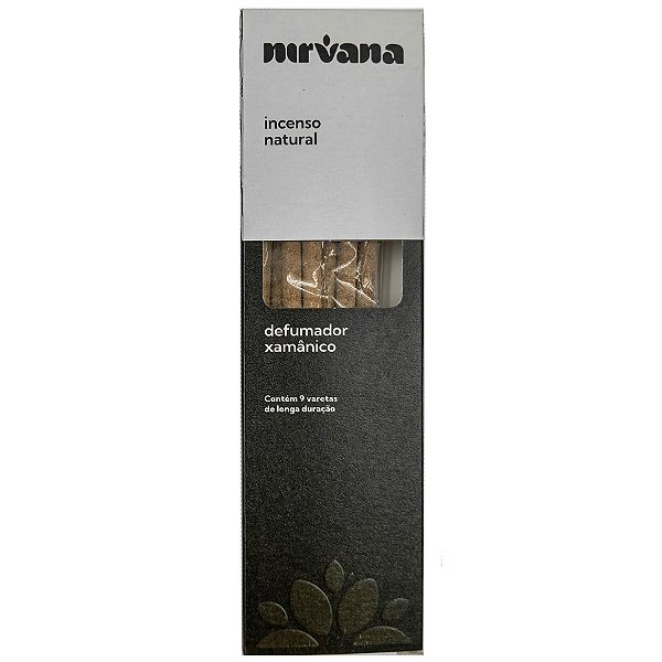 Incenso Natural Nirvana Inspira 9 Varetas Defumador Xamânico