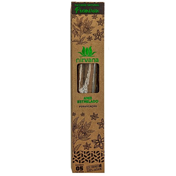 Incenso Natural Nirvana Premium Anis Estrelado