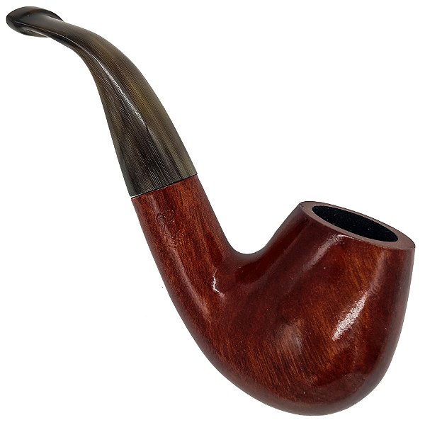 Cachimbo Curvo Acaju Madeira Premium